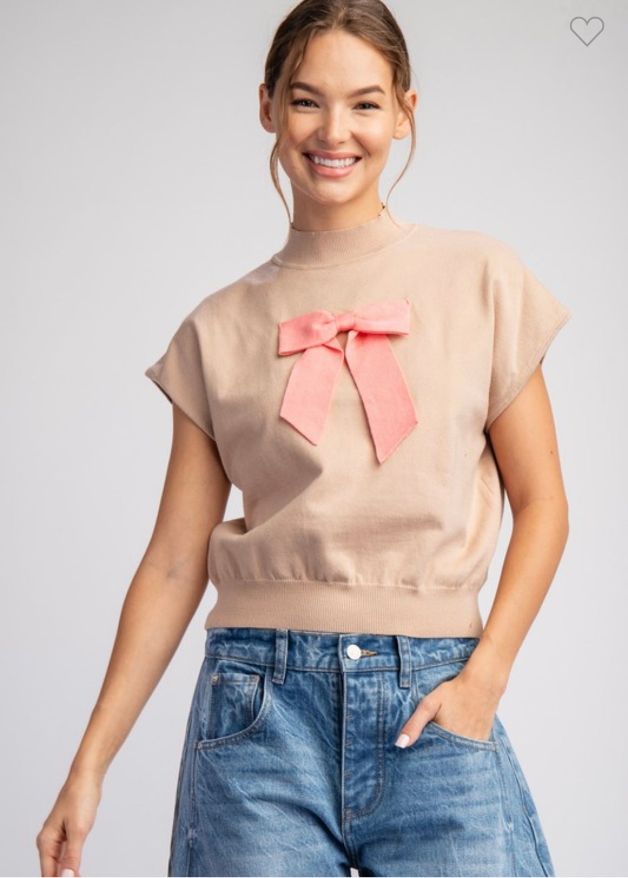 BOW CHIC SWEATER