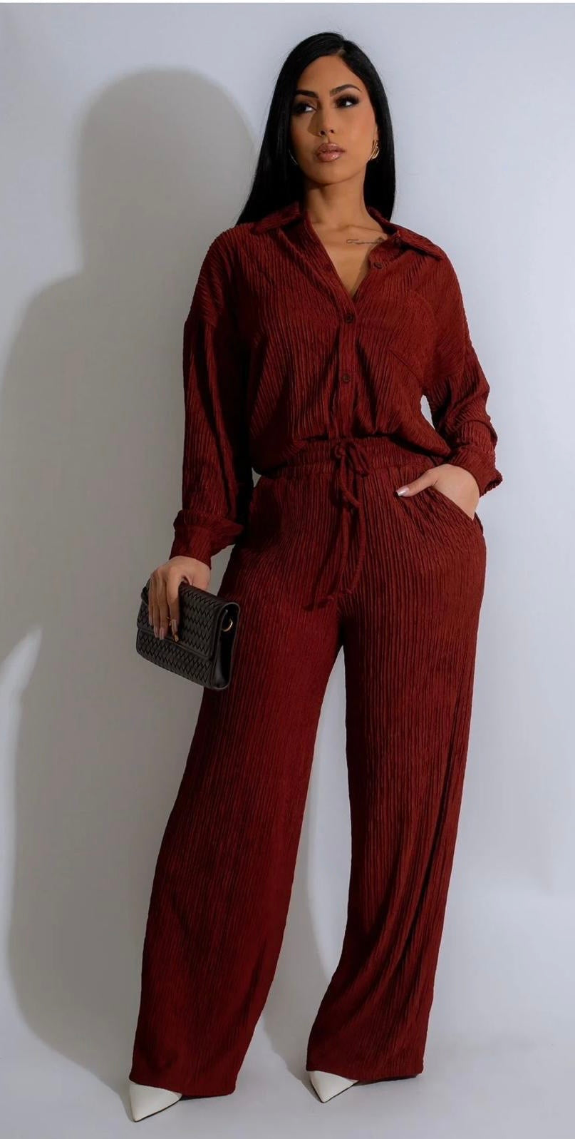 CHOCOLATE SEMI CASUAL SET