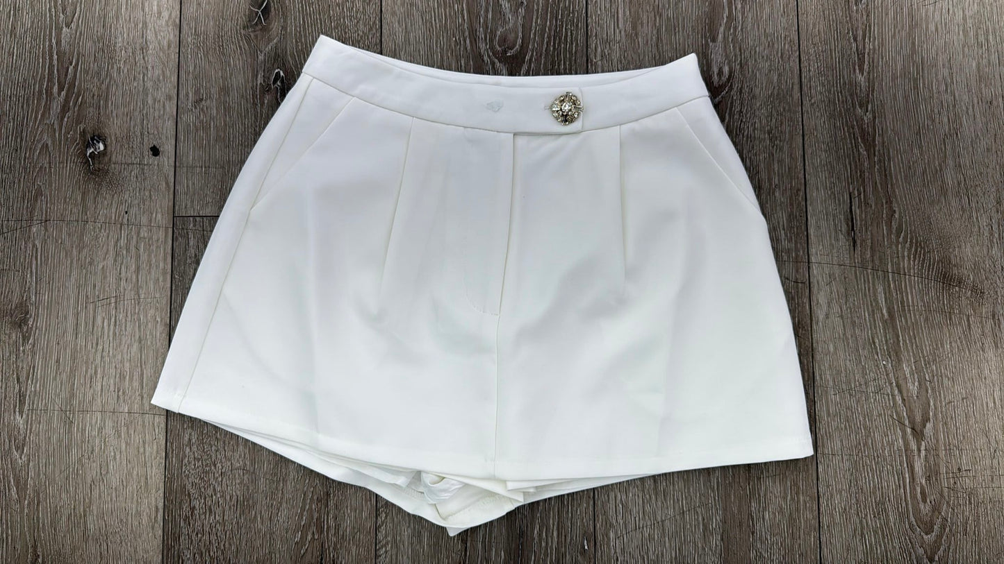Beautiful White Skort