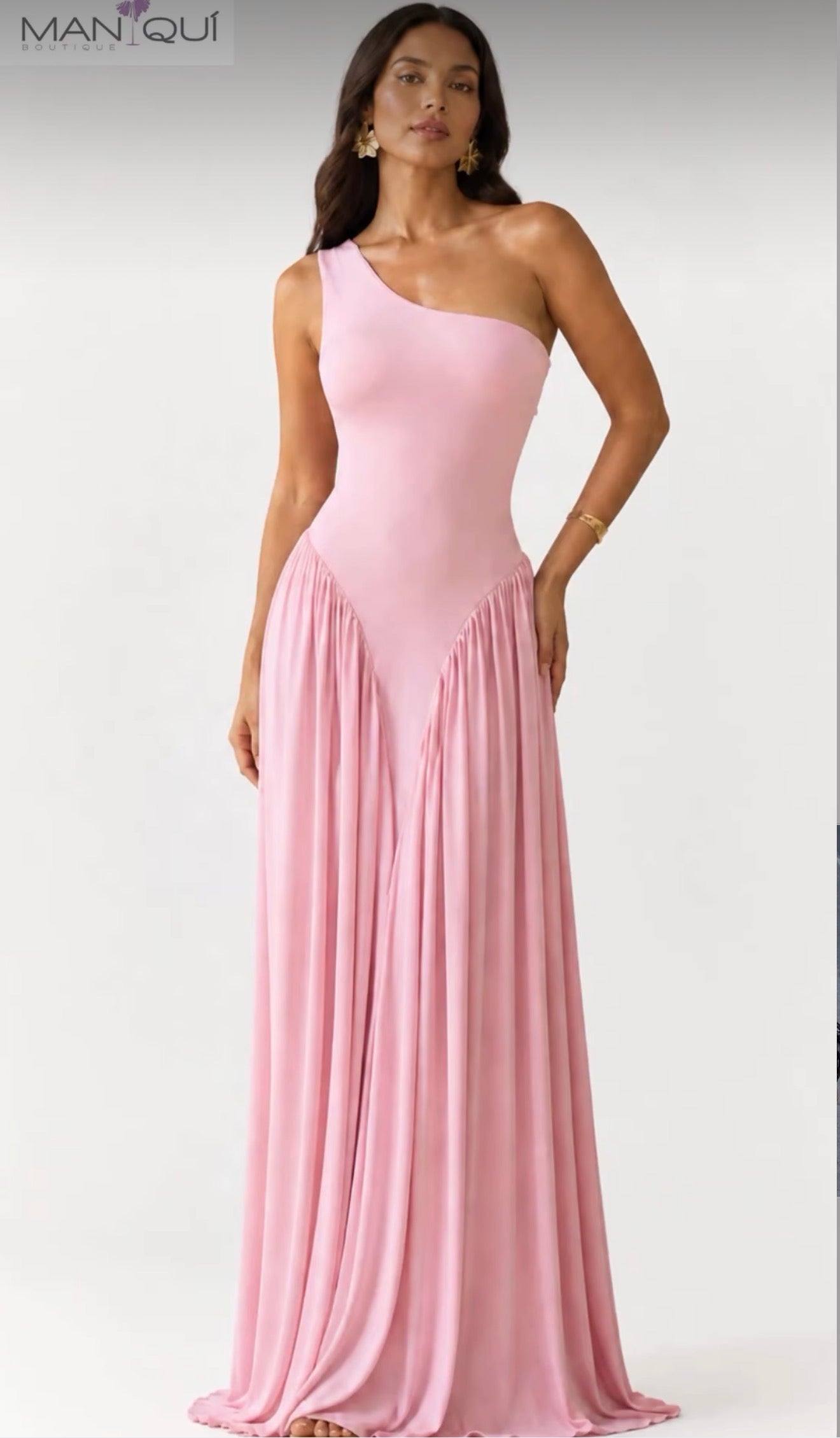 Pretty in Pink Maxi Dress