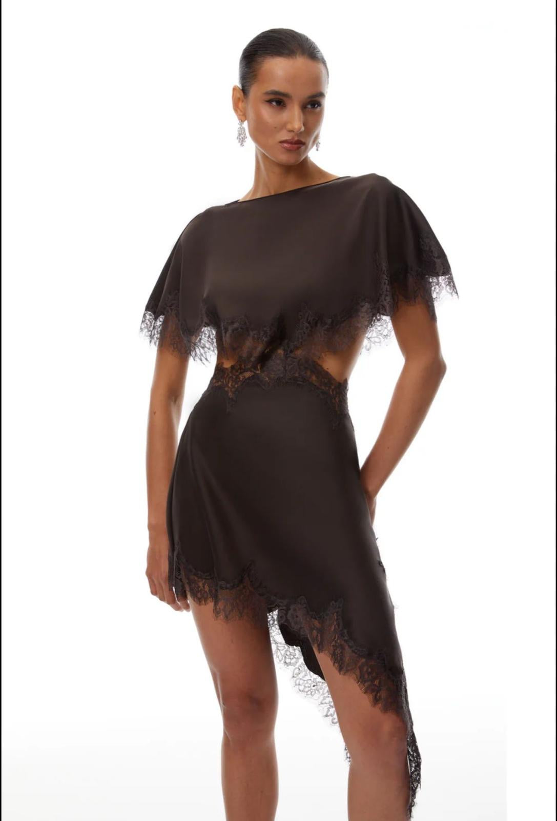 Divine Silk Mini Dress