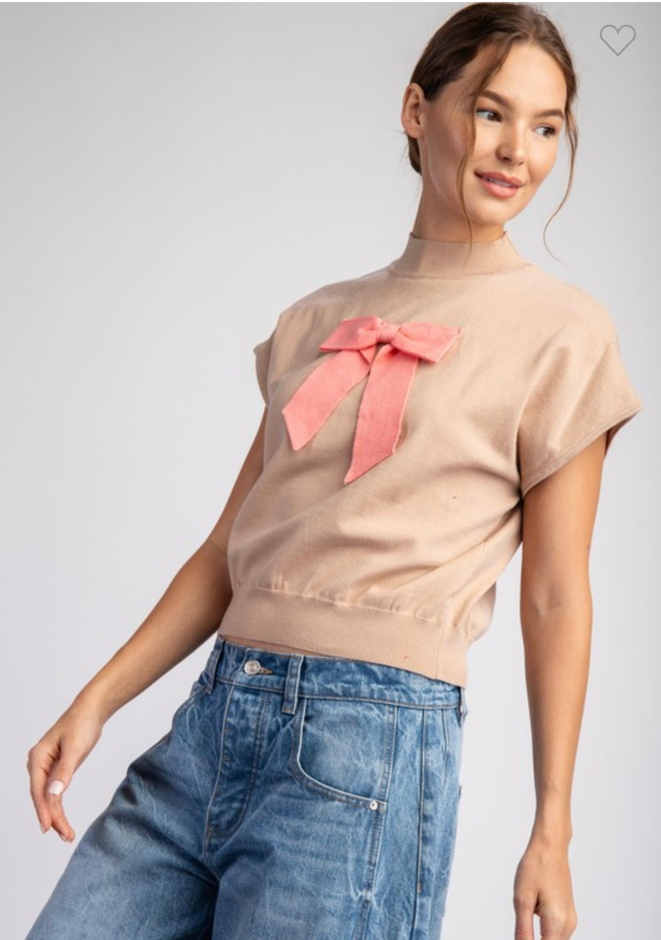 BOW CHIC SWEATER