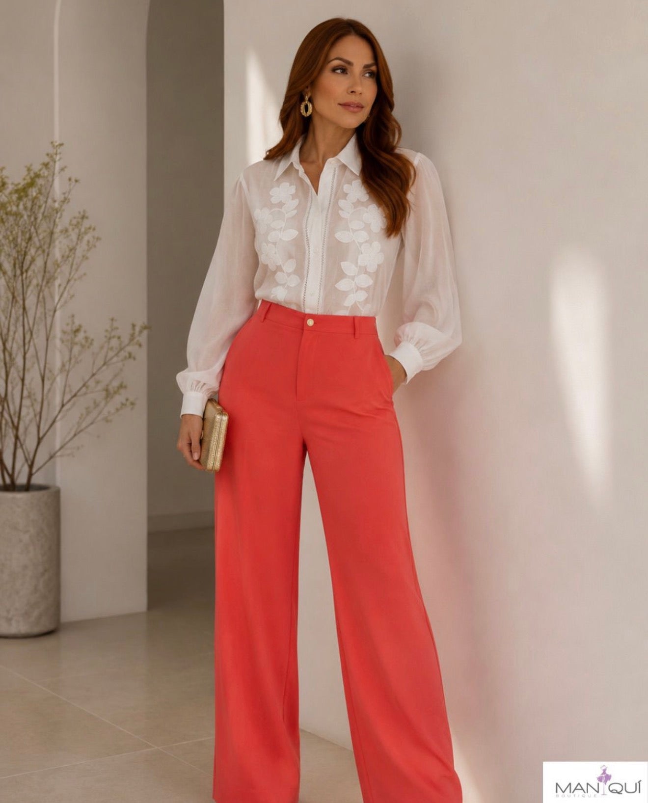 Coral Trouser Pant