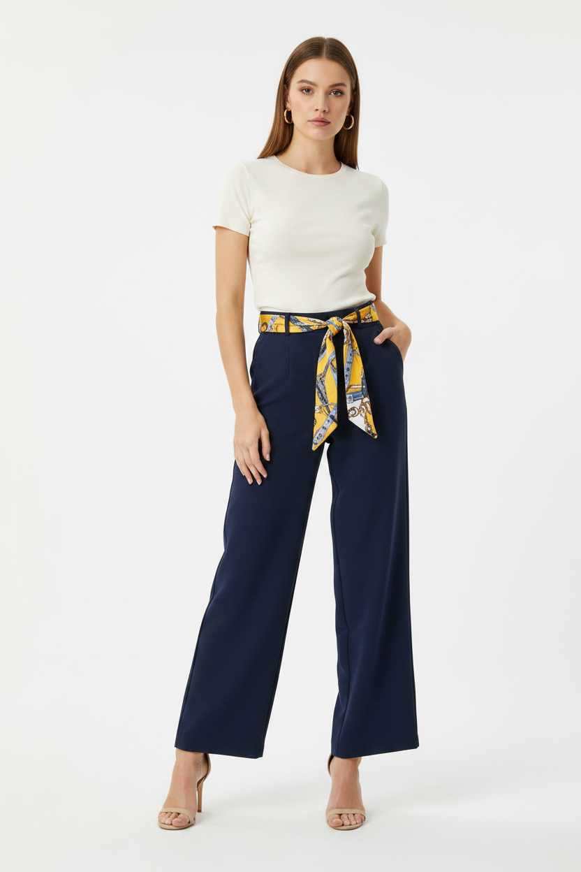 LV Trouser Navy Blue Pant