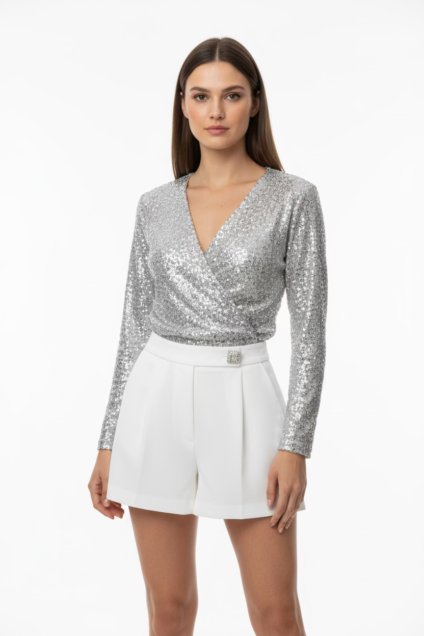 Beautiful White Skort