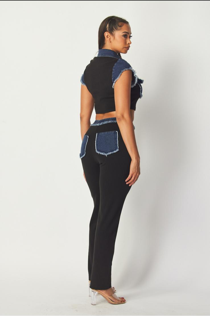 CHARLOTTES'S DENIM SET