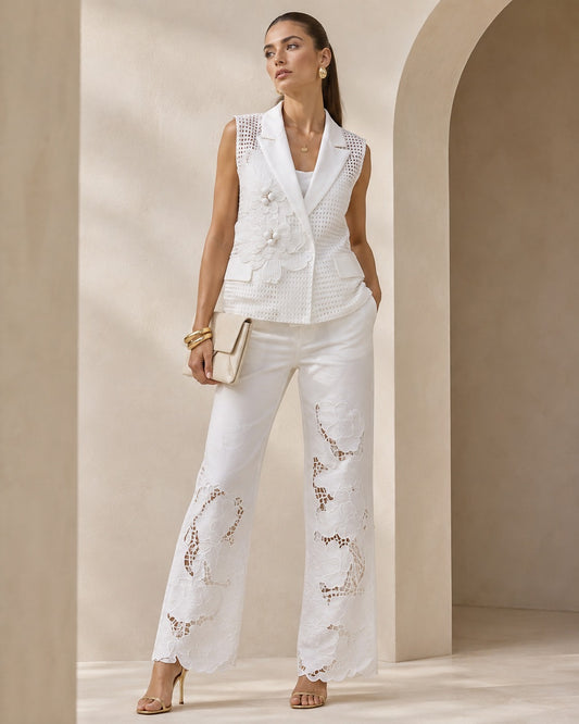 White Blossom Jean