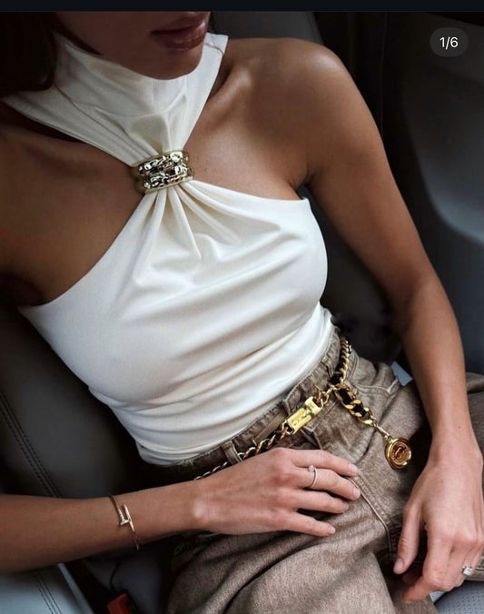 Gold Charm Bodysuit
