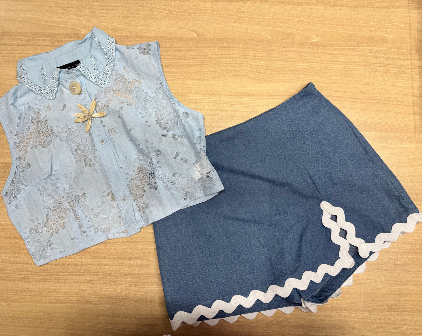 Blue Shells Top