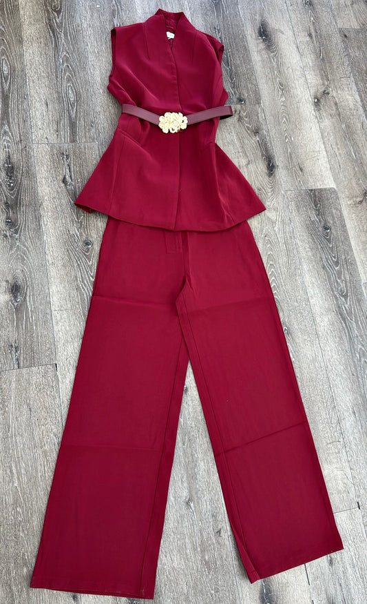 Burgundy Bossy Women Set