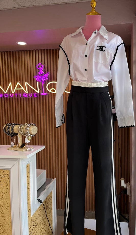 Celine Inspired Classic Top