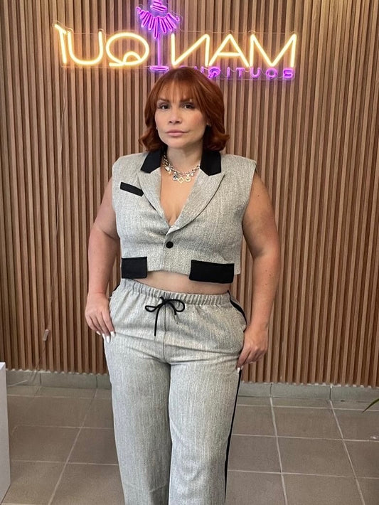Bossy Set In Gray