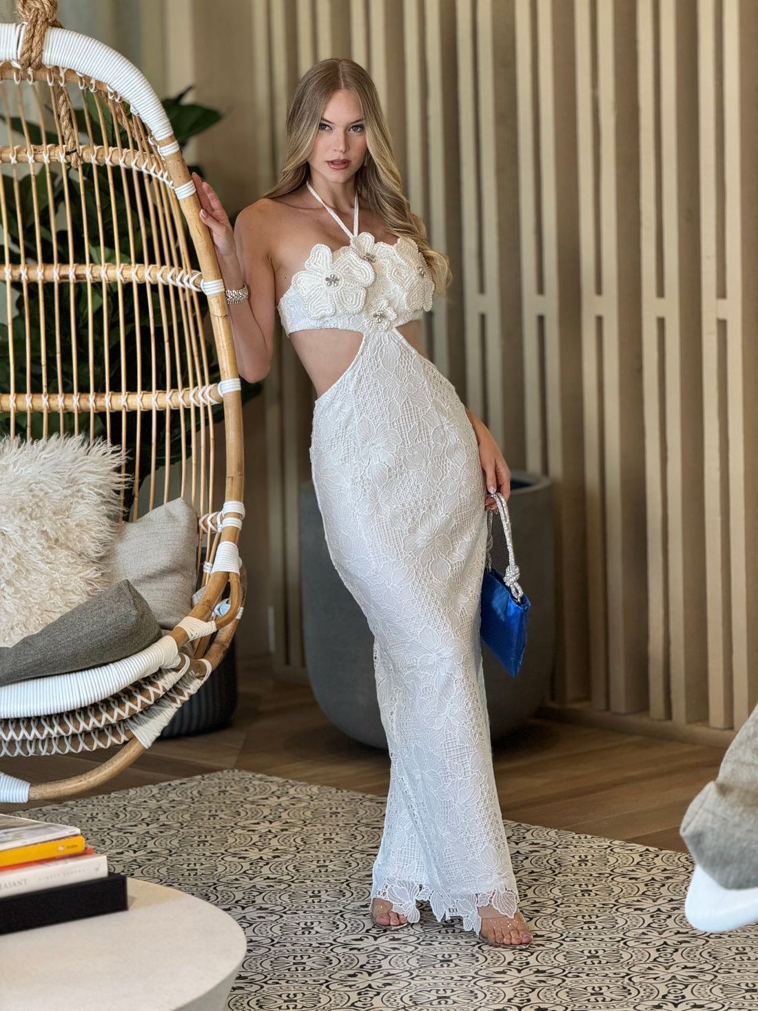 Mermaids White Maxi Dress