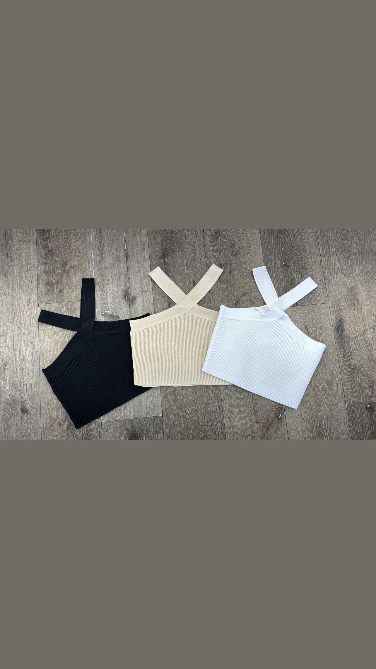 CRISS CROSS CROP TOP