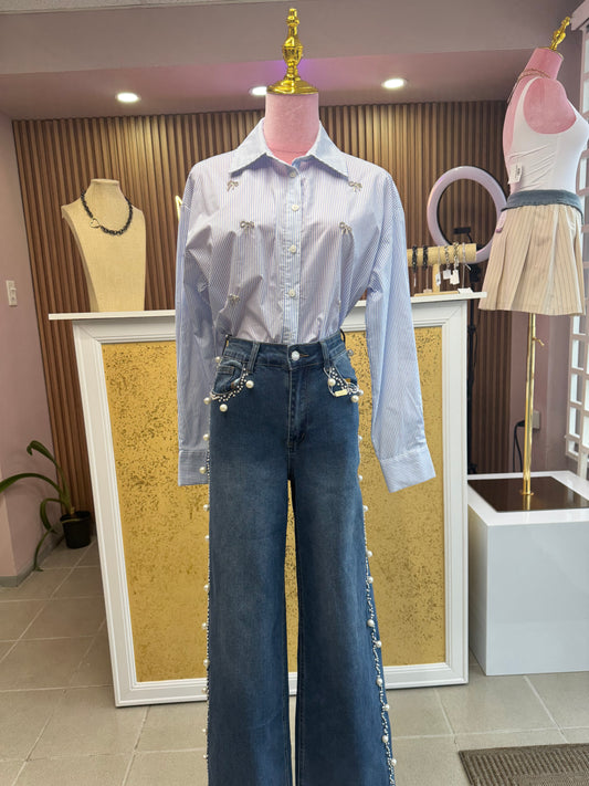 Brilliant Bows Casual Top