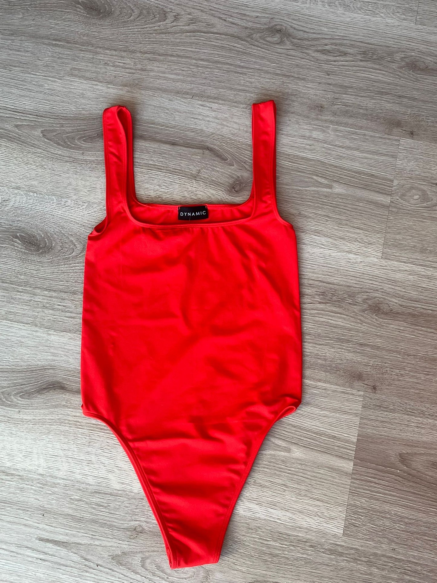 BASIC RED BODYSUIT