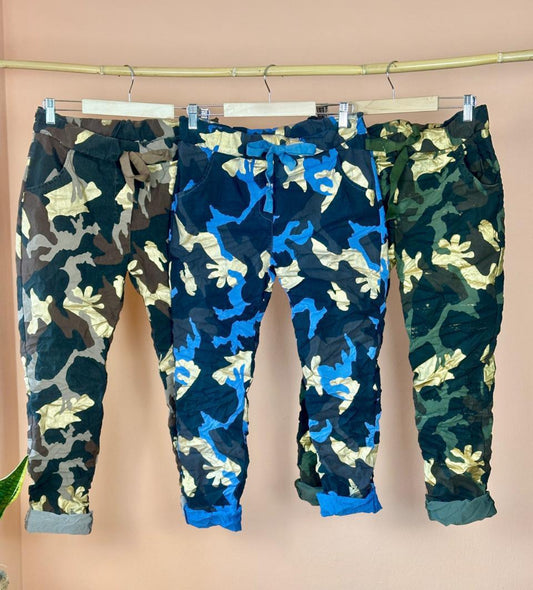 CAMOUFLAGE JOGGER PANT