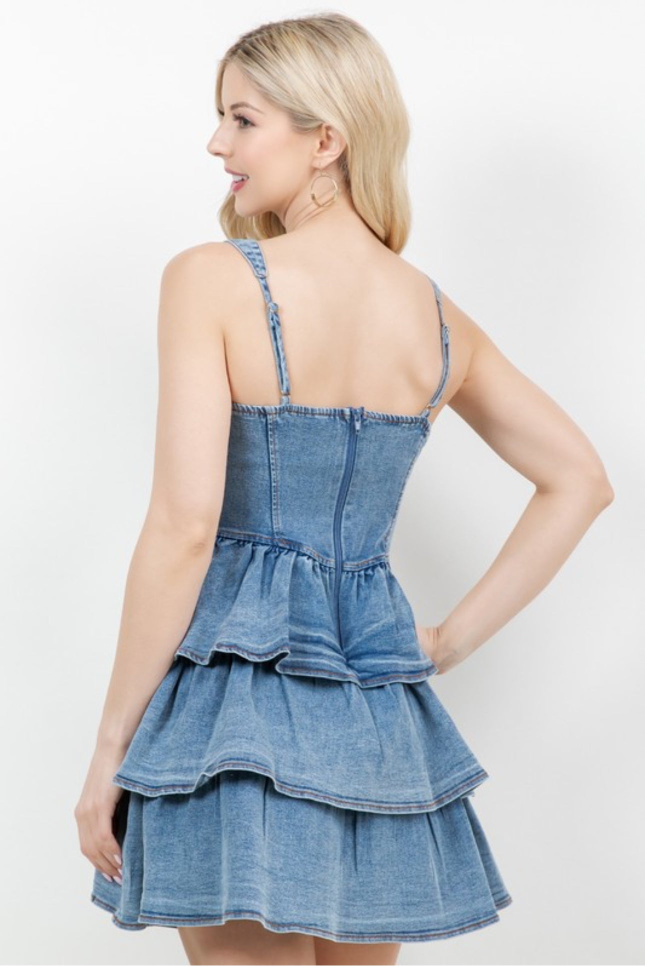CHIC DENIM DRESS