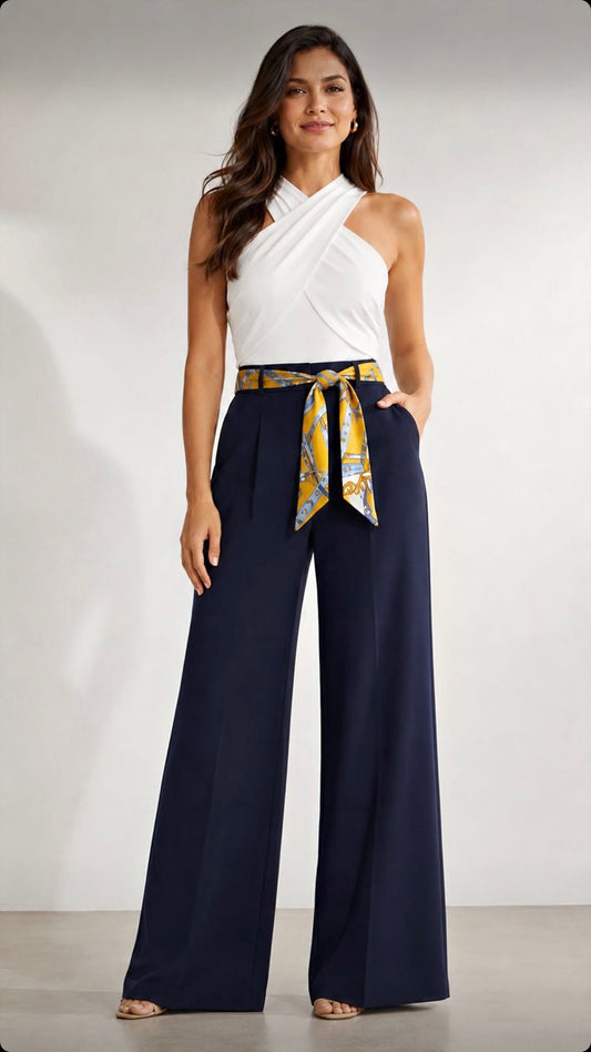 LV Trouser Navy Blue Pant