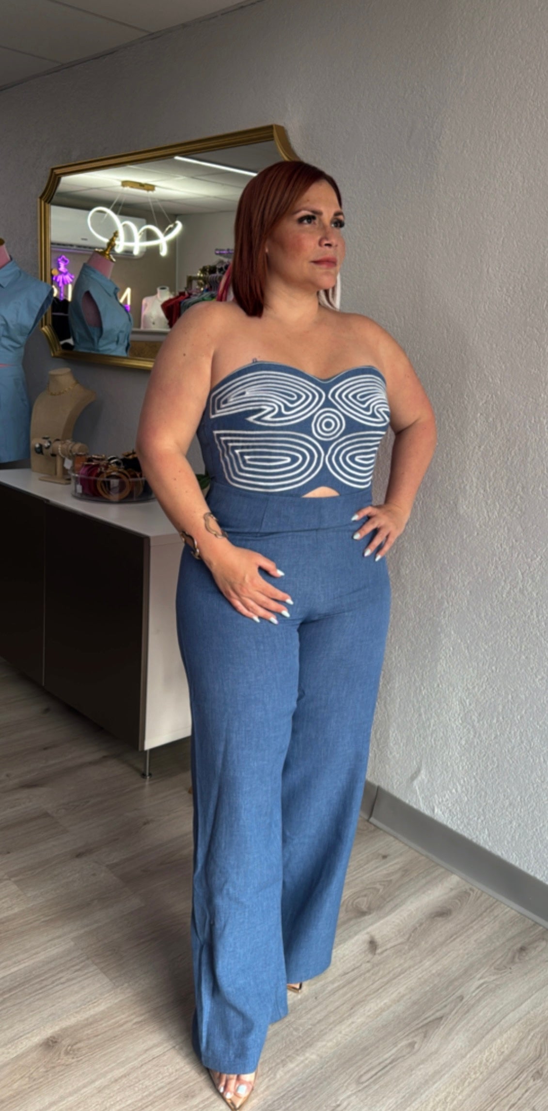 BEAUTIFUL DENIM JUMPSUIT
