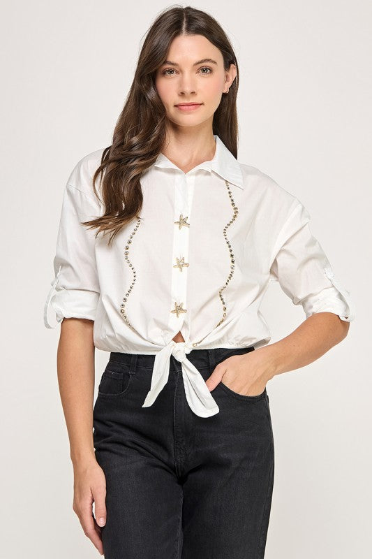 Bright and shine top