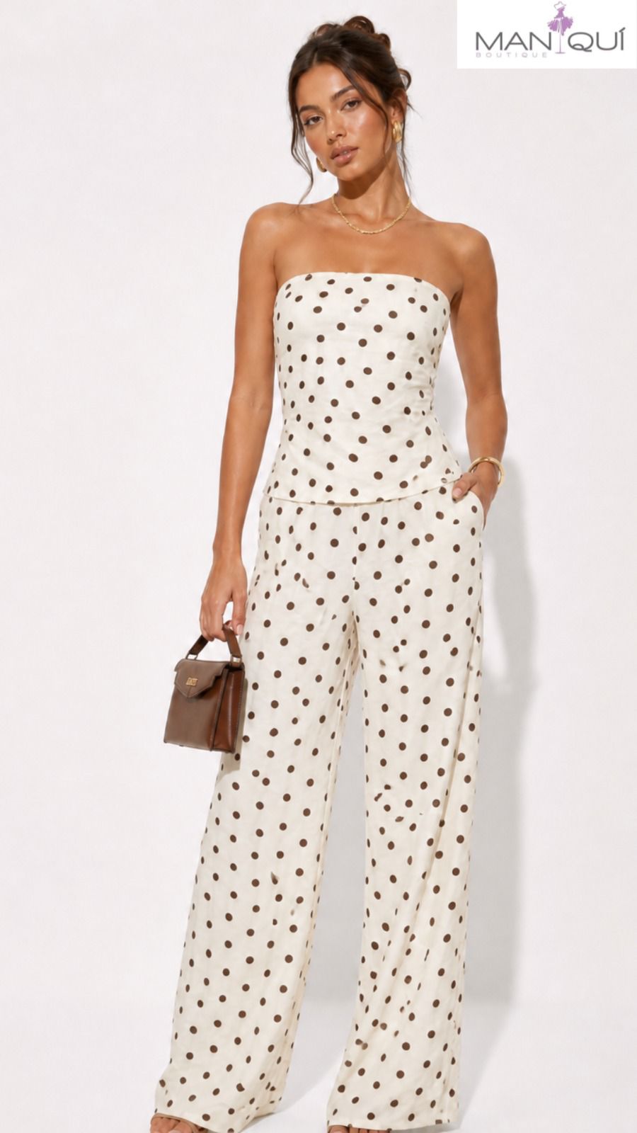 Polka Dots Casual Set