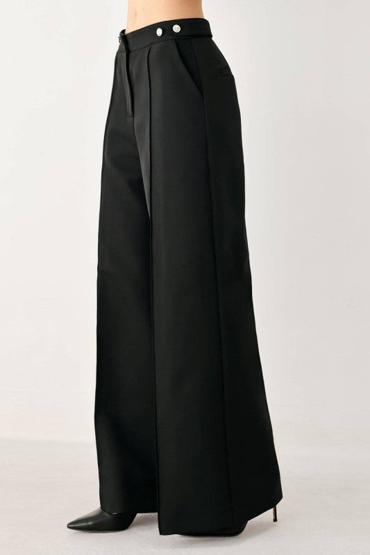 Black Woven Pant