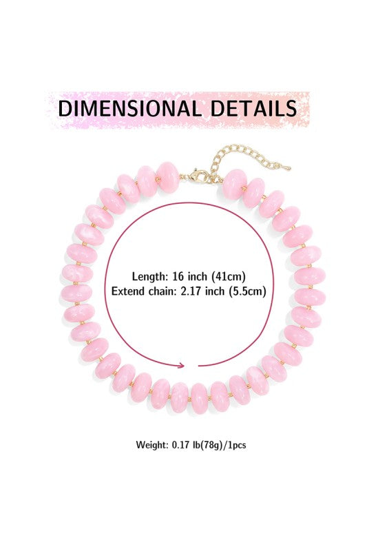 Colorful Layered Beaded Necklace