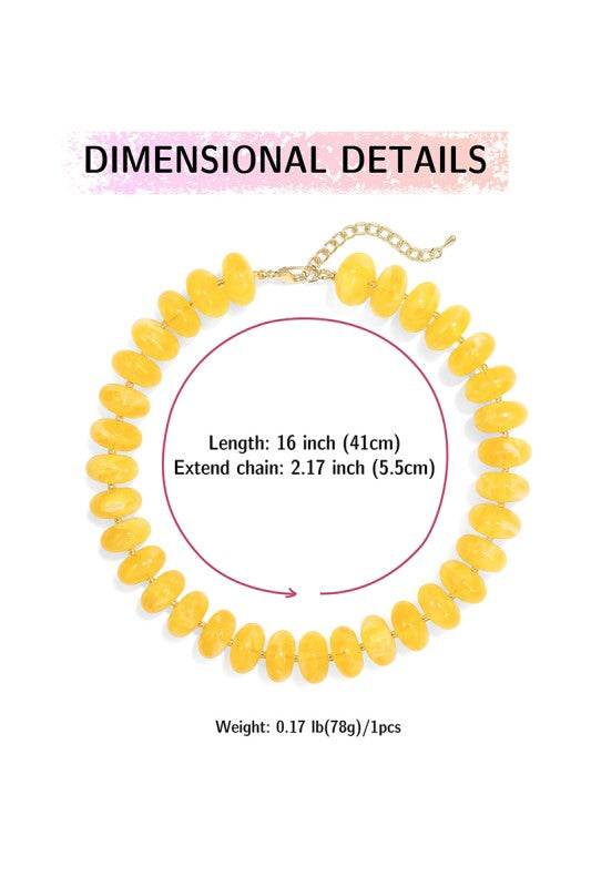 Colorful Layered Beaded Necklace