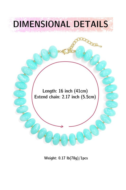 Colorful Layered Beaded Necklace
