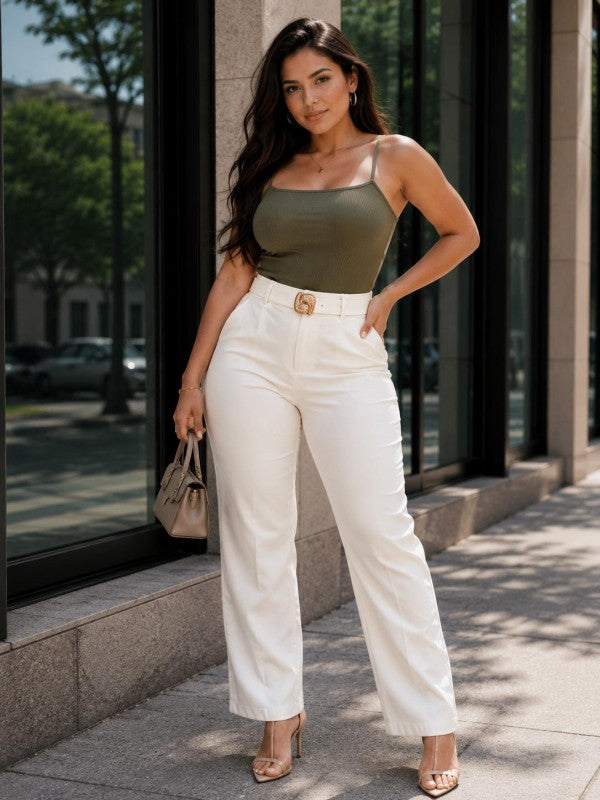 Dressy White Pant