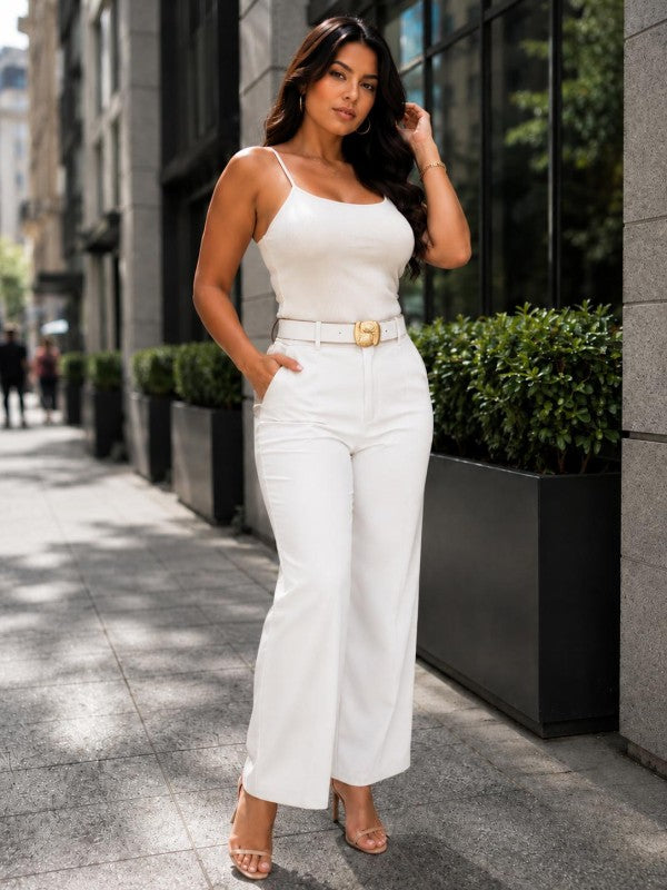 Dressy White Pant