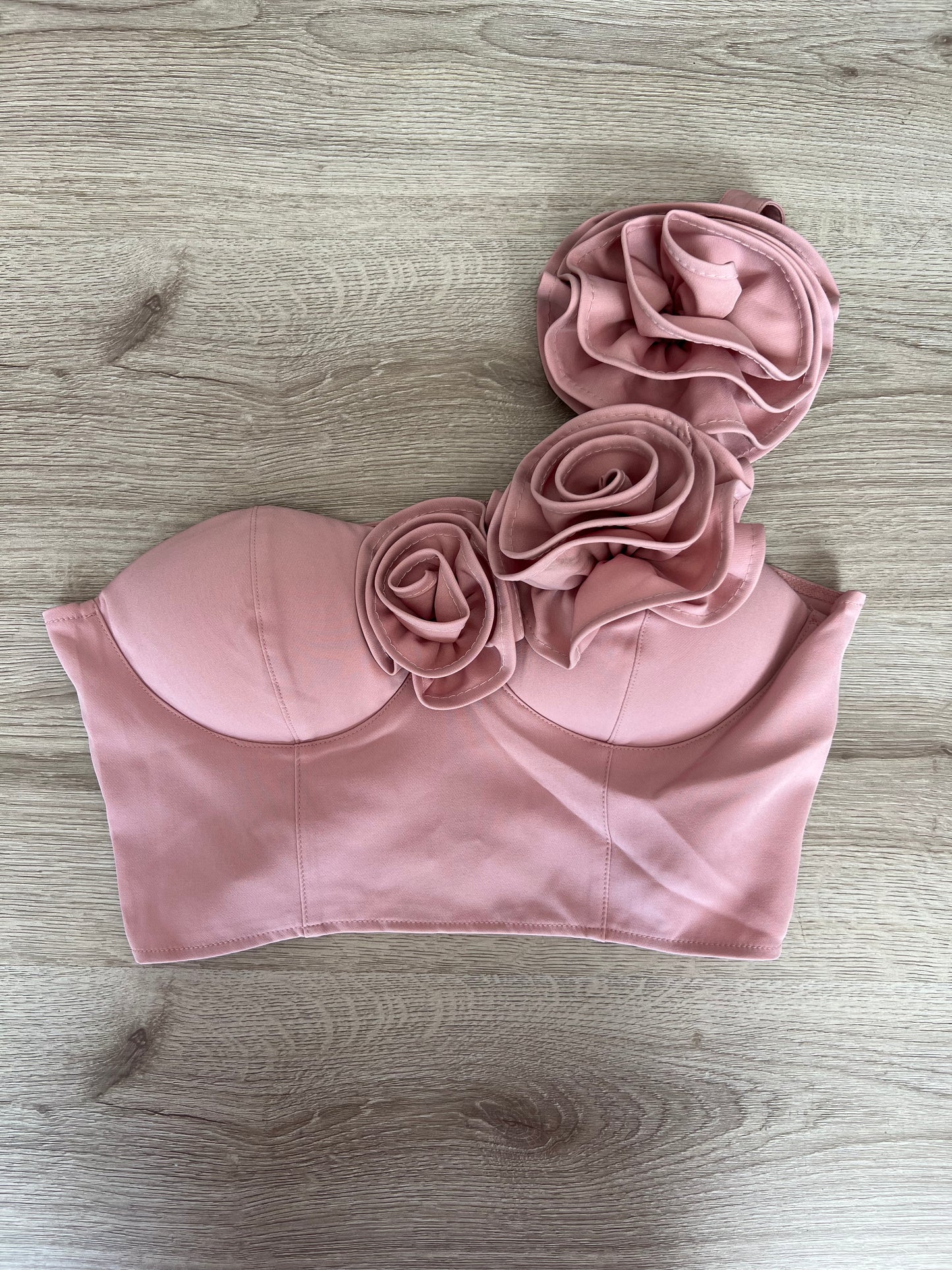 BLOSSOM CROP TOP (ROSE)